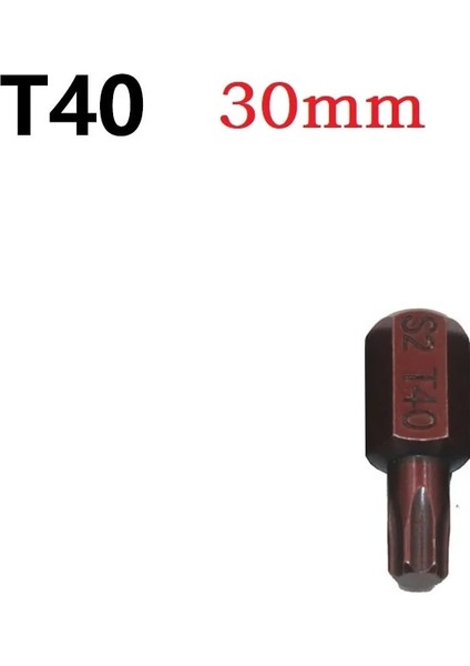 75MM-T40 Manyetik Torx Tornavida Uçları 30/75MM T20 T25 T30 T40 T45 T50 T55 Hex Shank Elektrikli Tornavida Bit Darbeli Tornavida (Yurt Dışından) indirimleri