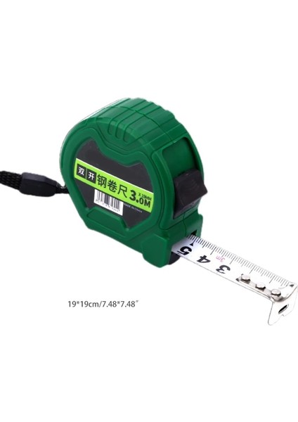 3 M 3/5 M Geri Çekilebilir Mezura Griplock Metrik Ölçüm Metre Çelik Bant Cetvel Ölçü Aracı Ağaç Işleme Araçları Q84D (Yurt Dışından) indirimleri