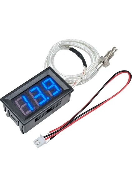 Mavi XH-B310 LED Dijital Termometre 12V Sıcaklık Ölçer K-Tipi M6 Termokupl Test Cihazı Masası -30 ~ 800C Endüstriyel 40% Indirim 3renk (Yurt Dışından)