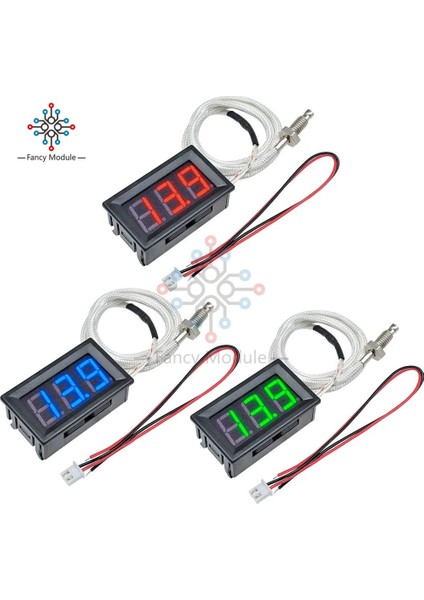 Mavi XH-B310 LED Dijital Termometre 12V Sıcaklık Ölçer K-Tipi M6 Termokupl Test Cihazı Masası -30 ~ 800C Endüstriyel 40% Indirim 3renk (Yurt Dışından) fiyatları