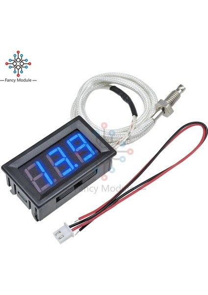 Mavi XH-B310 LED Dijital Termometre 12V Sıcaklık Ölçer K-Tipi M6 Termokupl Test Cihazı Masası -30 ~ 800C Endüstriyel 40% Indirim 3renk (Yurt Dışından) fırsatları