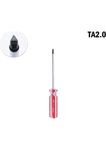 Ta2.0 1 Adet Hassas Üçgen Tornavida Üçgen Tahrik Tornavida Temizleme Onarım El Aracı Ta1.8/ta2.0/ta2.3/ta2.7/ta3.0/ta4.2 (Yurt Dışından)