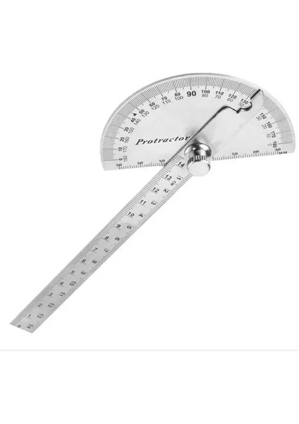 Mavi Paslanmaz Çelik Ölçme Açısı Cetveli Kolayca Doğru Ölçeği Çıkarın Dayanıklı ve Doğru Ölçme Cetveli (Yurt Dışından)