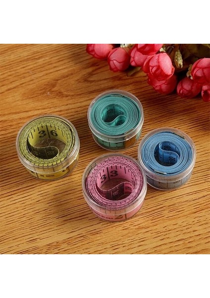 1.5m Sıcak Satış 1.5m Vücut Ölçüm Cetveli Dikiş Terzi Mezura Mini Yumuşak Düz Cetvel Santimetre Metre Dikiş Ölçüm Bandı (Yurt Dışından)