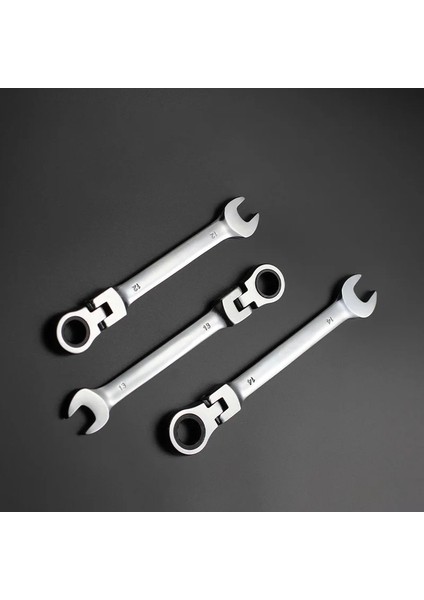 9mm Esnek Kafa Kombinasyonu Cırcır Anahtarı Çift Kullanımlı Cırcır Anahtarı Aracı Araba Tamir El Aletleri 45 # Çelik Cırcır Anahtarı Aracı Set (Yurt Dışından) fırsatları