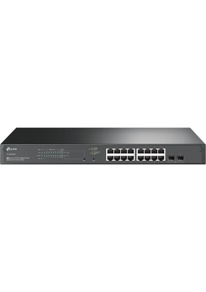Omada TL-SG2218P 16 Port Gıgabıt+2xgıgabıt Sfp Uplınk 150W Poe Yönetilebilir Rackmount Swıtch