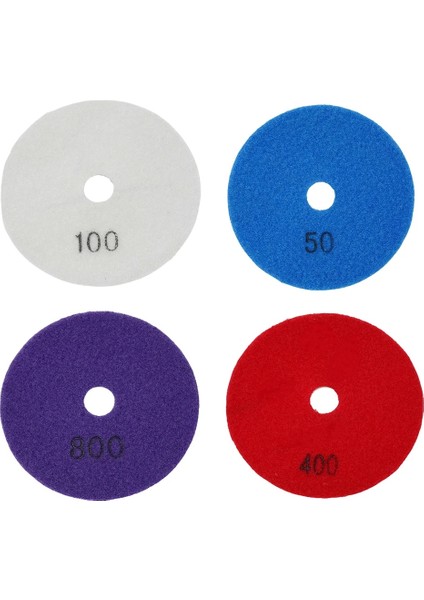 500 Grit 1 Adet 4 Inç Islak/kuru Elmas Parlatma Pedi Esnek Taşlama Diskleri Granit Mermer Taş Beton Zemin Parlatma Zımpara (Yurt Dışından) fırsatları