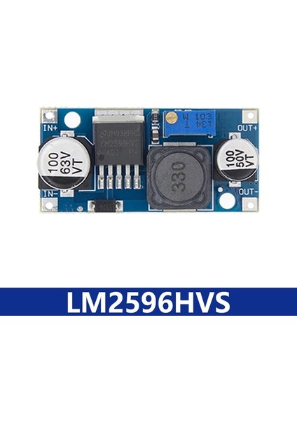 LM2596 Hvs LM2596 LM2596S Adj Güç Kaynağı Modülü Dc-Dc Kademeli Güç Kaynağı Regülatör Modülü 3A Voltaj Regülatörü 24V 12V 5V 3V (Yurt Dışından)