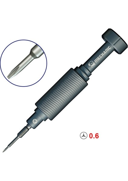 0.6mm Y-Tipi Mekanik Harç Mini Tornavida Seti Ishell Hassas Multitools Ishell Küçük Çelik Tabanca Serisi Cep Telefonu Tamir Açma Araçları (Yurt Dışından)