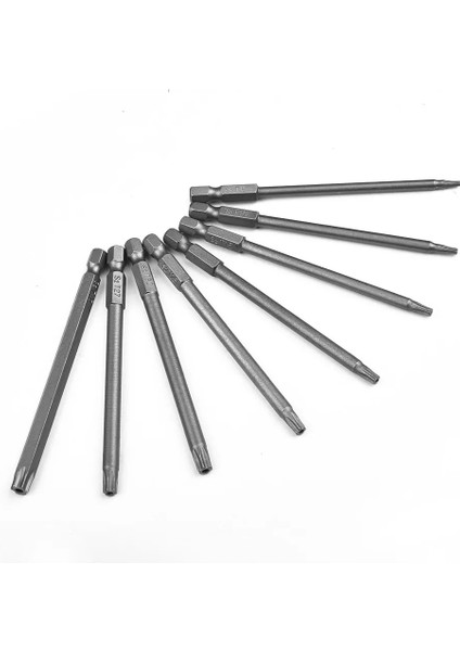 T40 1 Adet Torx Tornavida Bit 1/4 ''shank Hex Rüzgar Matkap Kafası 100MM Vida Anahtarı Manyetik Yıldız T8 T10 T15 T20 T25 T27 T30 T40 (Yurt Dışından) indirimleri