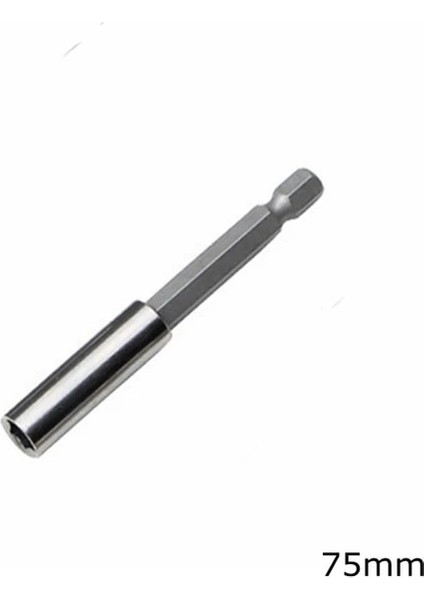 75MM 1/4 "hex Shank Manyetik Matkap Uzatma Ucu Tutucu Hızlı Bırakma Matkap Uçları Uzatma Çubuğu Tornavidalar Soket 50/60/75/100/150MM (Yurt Dışından)
