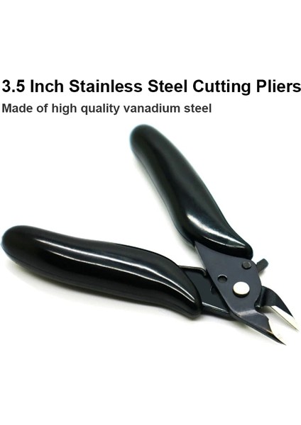 Kırmızı Çapraz Pense Mini Tel Gömme Kesici 3.5 Inç Mikro Çapraz Kesme Pensesi Teller Yalıtım Kauçuk Saplı Model Pense (Yurt Dışından) modelleri