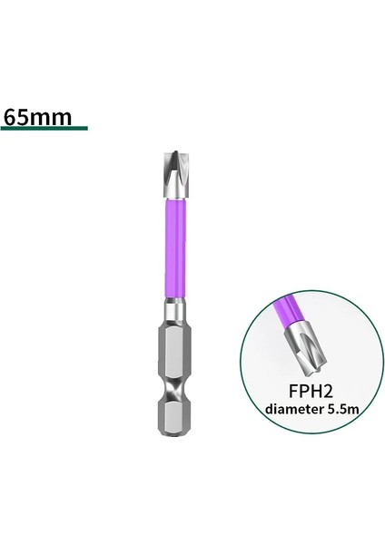 1 Adet Sarı 65MM 65MM 110MM Manyetik Özel Oluklu Çapraz Tornavida Bit Somun Sürücüleri Elektrikçi Fph2 Soket Anahtarı Güç El Aletleri (Yurt Dışından)