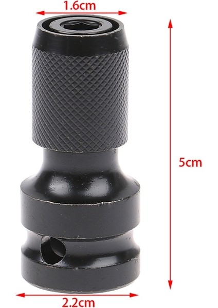 A 1/2 Inç Kare 1/4 Inç Hex Cırcır Soket Anahtarı Soket Adaptörü Ingiliz Anahtarı Takımı Sürücü Dönüştürücü Darbe Aracı (Yurt Dışından)