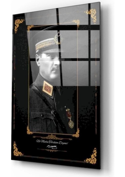 - Ne Mutlu Türk’üm Diyene Cam Tablo fiyatları