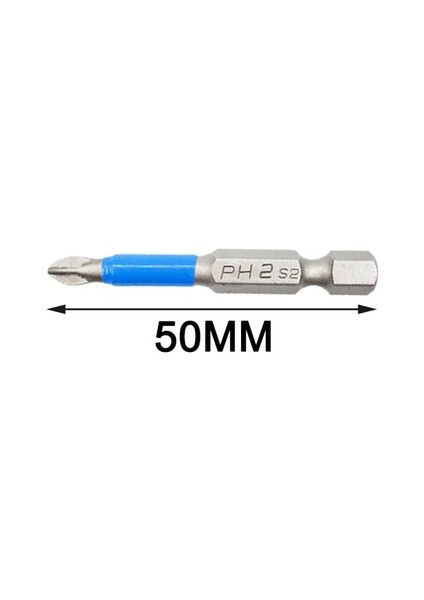 50MM Dızaınlıfe Ph2 Çapraz Bit Matkap Kulaklık Seti Hex Shank Manyetik Uyar Elektrikli Tornavida Uçları Ipuçları Metrik Rüzgar Toplu Kafa Güç Aracı (Yurt Dışından)