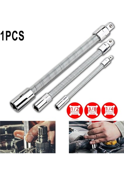 145MM 1 Adet 1/4 Inç Esnek Soket Adaptörü Uzatma Çubuğu Cırcır Anahtarı Sürücü Soketi Elektrik Anahtarı Matkap Araçları Aksesuarları (Yurt Dışından) modelleri