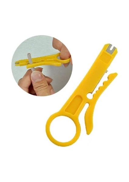 Stil 3 1 Adet Model Pense Tel Pense Kesim Hattı Sıyırma Çok Amaçlı Striptizci Bıçak Crimper Sıkma Aracı Kablo Kesici Elektrikli Forseps (Yurt Dışından)