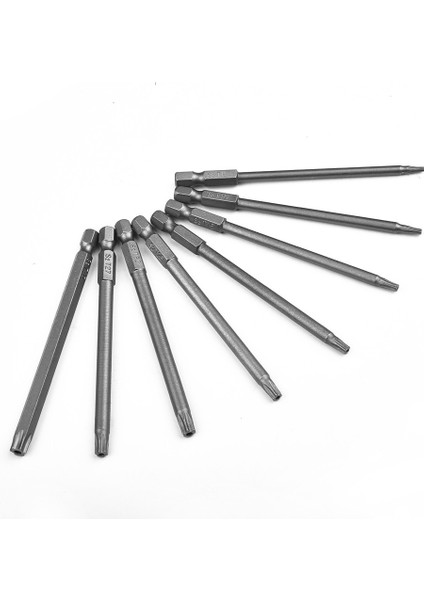 T40 1pc Manyetik Torx Tornavida Ucu 100MM Uzun Elektrikli Tornavida Kafa Torx Tornavida T8,T10,T15,T20,T25,T27,T30,T40 (Yurt Dışından) modelleri