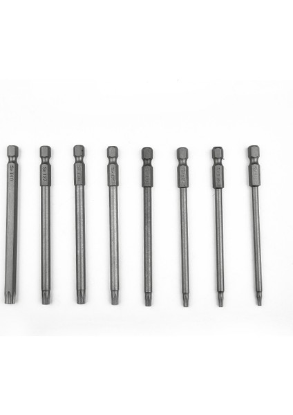 T40 1pc Manyetik Torx Tornavida Ucu 100MM Uzun Elektrikli Tornavida Kafa Torx Tornavida T8,T10,T15,T20,T25,T27,T30,T40 (Yurt Dışından) fırsatları
