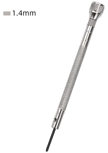 1.4mmcross Yüksek Karbon Çelik 0.6mm-2.0mm Saatçiler Hassas Tornavidalar Saat Gözlükleri Düz Bıçak Küçük Aksesuarlar Tamir Tornavida Araçları (Yurt Dışından)