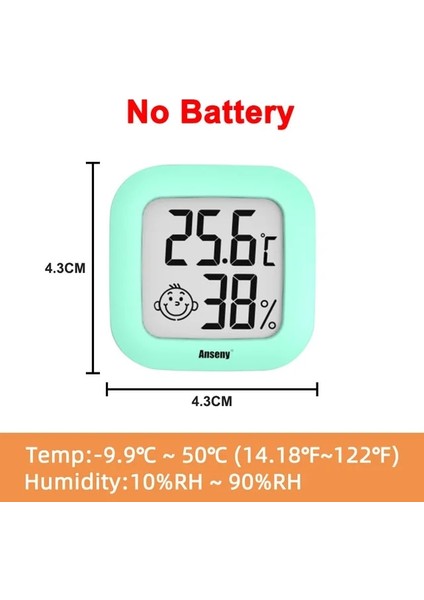 C Mini LCD Dijital Termometre Higrometre Ev Kapalı Elektronik Sıcaklık ve Nem Ölçer Mutfak Buzdolabı Termometreleri (Yurt Dışından)