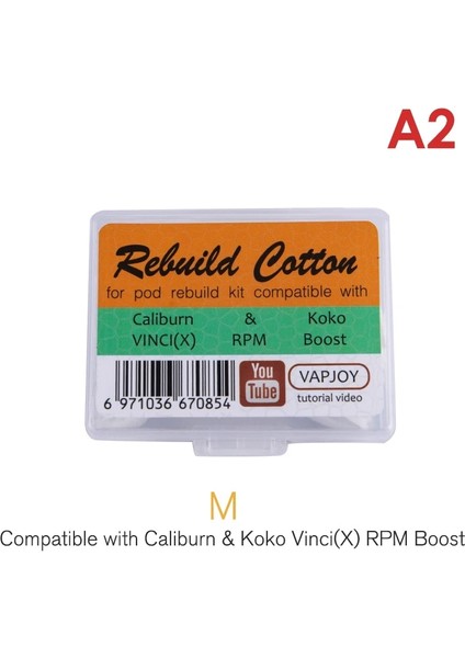 S 50 Adet Rebuild Pamuk Caliburn G Koko Vinci Rpm2 Tpp Bobin Kafası Rebuild Pamuk (Yurt Dışından) modelleri