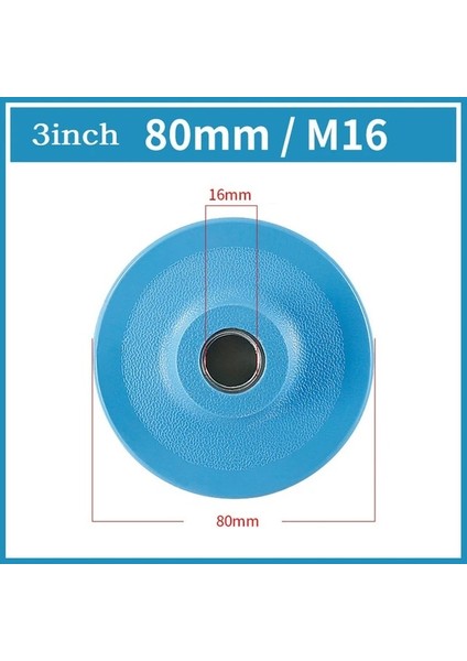 3 Inç M16 3/4 Inç Parlatma Pedi Zımpara Diski Destek Pedi Kendinden Yapışkanlı Disk Açılı Taşlama Tepsisi M10 M14 M16 Iplik Parlatma Diskleri (Yurt Dışından)