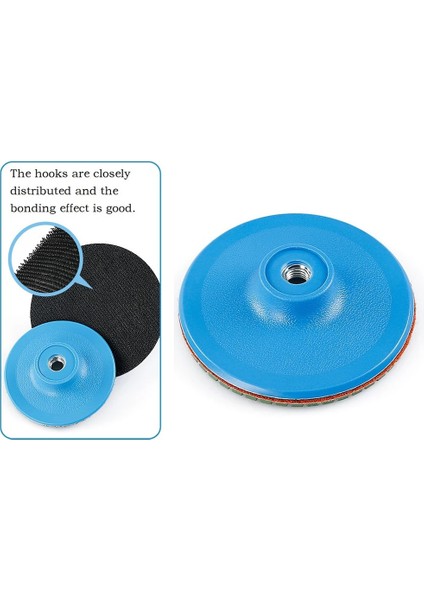 3 Inç M16 3/4 Inç Parlatma Pedi Zımpara Diski Destek Pedi Kendinden Yapışkanlı Disk Açılı Taşlama Tepsisi M10 M14 M16 Iplik Parlatma Diskleri (Yurt Dışından) fırsatları