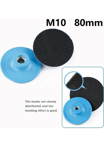 3 Inç M16 3/4 Inç Parlatma Pedi Zımpara Diski Destek Pedi Kendinden Yapışkanlı Disk Açılı Taşlama Tepsisi M10 M14 M16 Iplik Parlatma Diskleri (Yurt Dışından) indirimleri