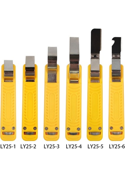 LY25-2 Kablo Sıyırma Telleri ve Yalıtım Katmanı Şeridi Çıkarma Kaplama Bıçağı Striptizci Tel Koaksiyel Mini Alet Peel Pvc LY25-1 (Yurt Dışından) modelleri