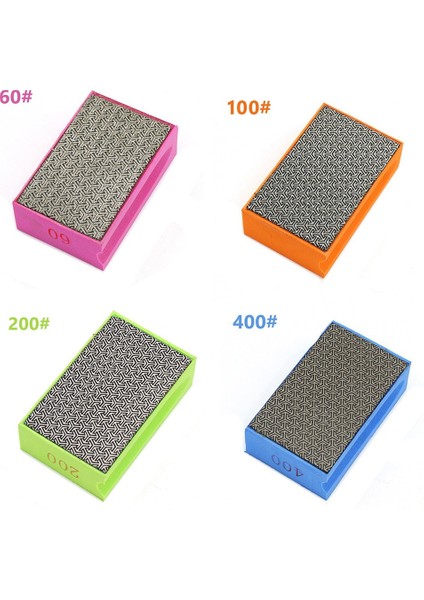 60 Elmas El Parlatma Pedi 90*55MM Kiremit Cam Aşındırıcı Taşlama Bloğu Pedi Taş Mermer Seramik Aşındırıcı Zımpara Diskleri (Yurt Dışından) fiyatları
