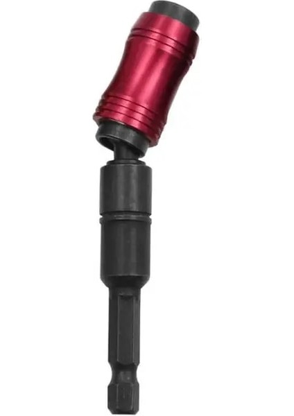 Siyah Kırmızı 1/4 "altıgen Manyetik Halka Tornavida Uçları Hızlı Değişim Sürücü Kılavuzu Matkap Uzatma Çubuğu El Aletleri Dar Alanlar Için Matkap Ucu (Yurt Dışından)