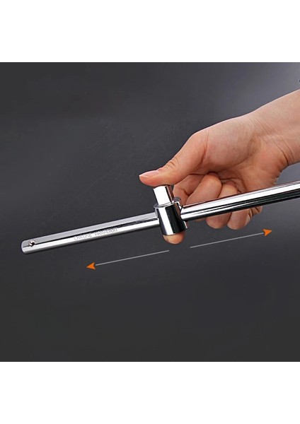 3-8sürgülü Çubuk 164MM 1/4 "3/8" 1/2" Tahrik Lokma Anahtarı Uzatma Sürgülü T Bar Oto Tamir Araçları Crv Malzeme Uzatılmış Sürgülü Çubuk Araçları (Yurt Dışından) fırsatları