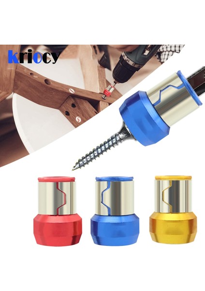 2 Adet Sarı Manyetik Bit Tutucu Alaşım Elektrikli Manyetik Halka Tornavida Ucu Anti-Korozyon Güçlü Magnetizer Phillip Matkap Ucu Manyetik (Yurt Dışından) indirimleri