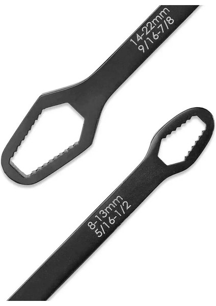 8-22MM 230MM 8-22MM Evrensel Torx Anahtarı Kendinden Sıkma Ayarlanabilir Gözlük Anahtarı Kurulu Çift Kafalı Torx Anahtarı El Aletleri Fabrika Için (Yurt Dışından) indirimleri