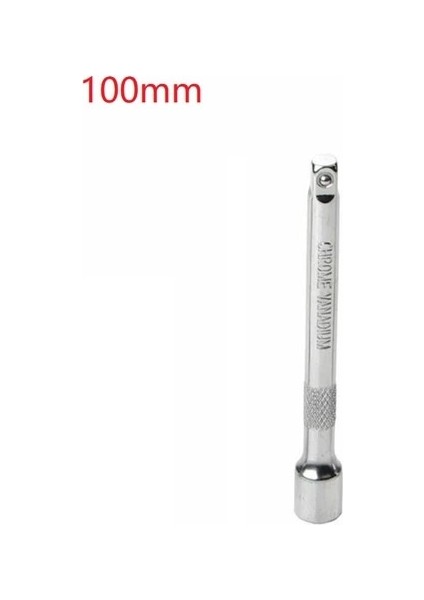 100MM 1/4 Sürücü Cırcır Soket Genişletici El Aletleri 50/100/150MM Uzun Uzatma Çubuğu Uzatma Çubuğu/sürgülü Çubuk/kare Çubuk ile Maç (Yurt Dışından)