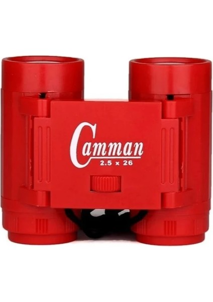 Kırmızı Dürbün Hd 2.5X26 Teleskop Çocuk Renkli Teleskop Sabit Zoom Anti-Skid Taşınabilir Alan Gözlük Çocuklar Için Hediyeler (Yurt Dışından)