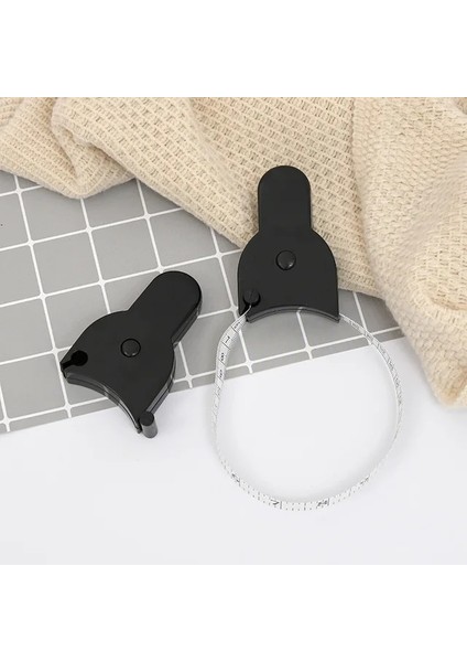 Siyah 150 Cm/60 "vücut Ölçme Cetveli Dikiş Terzi Mezura Santimetre Metre Dikiş Ölçüm Bandı Yumuşak Iki Renk Dikiş Araçları (Yurt Dışından)