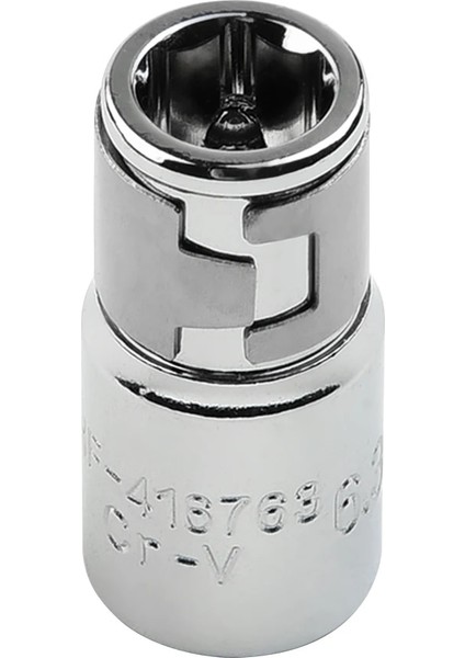 1/4 "kare Sürücü 1/4" Hex Shank Soket Uçları Dönüştürücü Tornavida Bit Adaptörü El Aletleri Soket Dönüşüm Adaptör Aracı (Yurt Dışından)