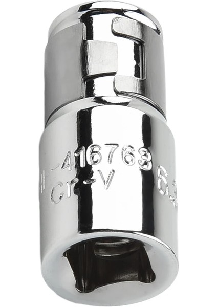 1/4 "kare Sürücü 1/4" Hex Shank Soket Uçları Dönüştürücü Tornavida Bit Adaptörü El Aletleri Soket Dönüşüm Adaptör Aracı (Yurt Dışından)