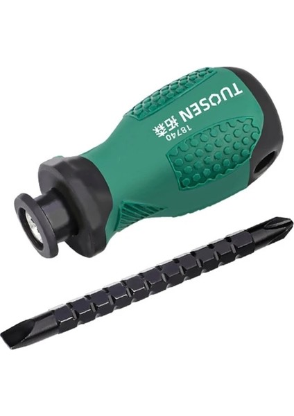 18719 Taşınabilir Çift Amaçlı Çapraz Tornavida Ucu Için Oluklu W/manyetik Güdük Tornavida Mini Teleskopik Tornavida El Aracı (Yurt Dışından) modelleri