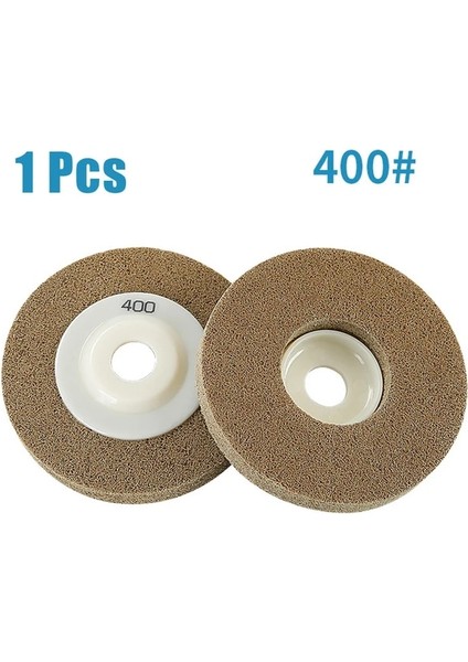 400 1 Adet Parlatma Pedi Taşlama Diski Aşındırıcı Tekerlek 100MM 16MM Delik Naylon Elyaf 46-1500 Grit Temizleme Araçları Parlatıcı Aksesuarları (Yurt Dışından)