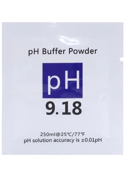 Mavi Ph 4.00 / 6.86 / 9.18 Çözelti Kalibrasyonu Tampon Tozu Çözeltisi Ph Test Cihazı Metre Dijital Ölçüm Için Toz Ölçümü (Yurt Dışından)