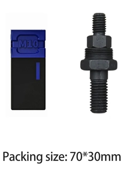 M10 Aksesuarları 9 Adet/takım BT-607 El Dişli Perçin Somun Tabancaları Kol Somun Perçinleyici Rivnut Aracı Otomatik M3-M8 388MM El Perçinleyici Yedek Parça (Yurt Dışından)