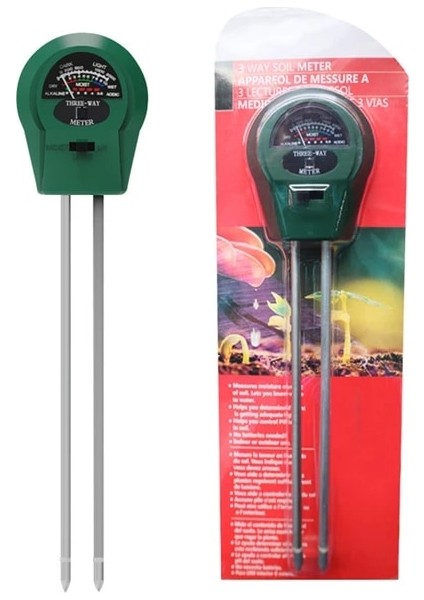 3 In 1 4 In 1 Dijital Ph Testi Bahçe Toprak Nem Ölçer LCD Monitör Termometre Sıcaklık Bahçe Bitkileri Için Arka Işık ile Çiftlik (Yurt Dışından)