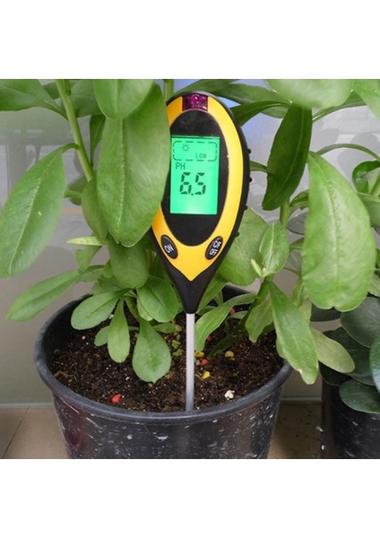3 In 1 4 In 1 Dijital Ph Testi Bahçe Toprak Nem Ölçer LCD Monitör Termometre Sıcaklık Bahçe Bitkileri Için Arka Işık ile Çiftlik (Yurt Dışından) modelleri