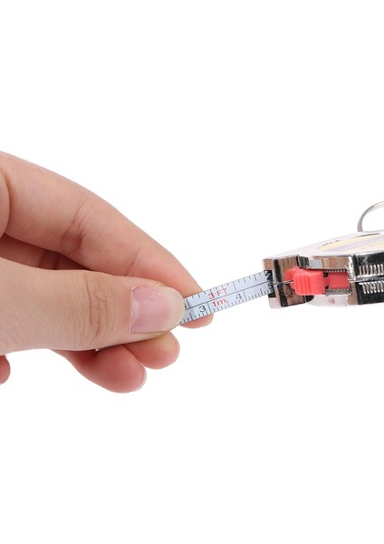 Stil 1-Yl 1m/3ft Geri Çekilebilir Paslanmaz Çelik Cep Ölçüm Cetveli Mezura Anahtarlık (Yurt Dışından) indirimleri