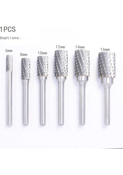 6mm Kesim Tungsten Karbür Döner Dosya Freze Metal Taşlama Kesici Çapak Kafa Matkap Ucu 6mm Shank Aşındırıcı Alaşım Taşlama Kafası Aracı (Yurt Dışından) fiyatları