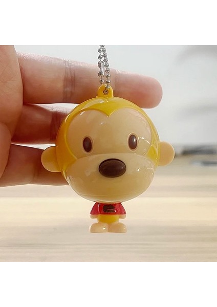 Maymun 1 M Karikatür 100 cm Sevimli Mezura Taşınabilir Geri Çekilebilir Cetvel Çocuk Yükseklik Cetvel Santimetre Inç Rulo Dikiş Terzi Mezura (Yurt Dışından)